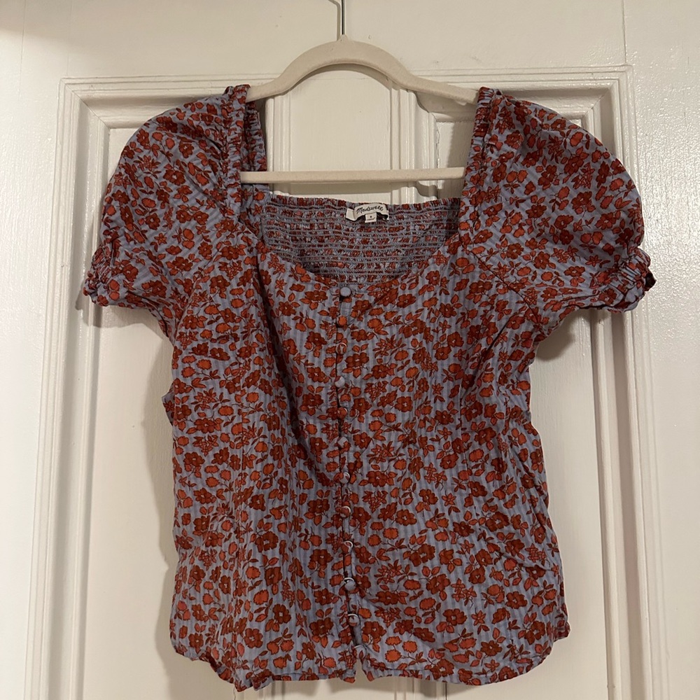 Madewell - fun and cute top!